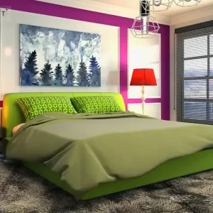 تاثیر رنگ های مختلف در دکوراسیون خانه و اتاق خواب