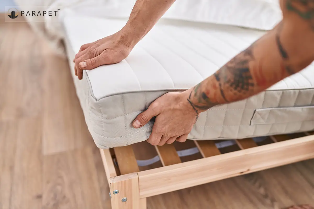 راحتی در نگهداری و تعمیرات تخت چوبی